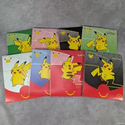 Lot of 8 Pokemon McDonald’s Happy Meal 25th Anniversary 2021 Promo Packs - Image 2