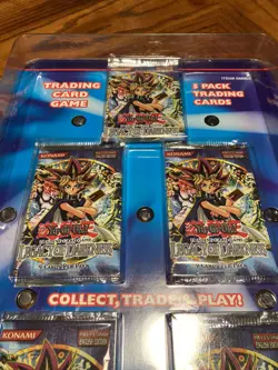 Yugioh Legacy of Darkness 5-Pack Booster Blister - Hard Plastic - New & Sealed - Image 5