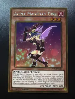 Apple Magician Girl MVP1-ENG15 Gold Rare 1st Edition Near Mint Yugioh - Image 1