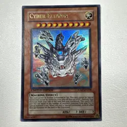 Yu-Gi-Oh Cyber Eltanin NM JUMP-EN038 Limited Ultra Rare Holo Shonen Magazine - Image 1