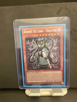 Yugioh DoomZ XII Zero - Drastea DOOD-EN008 Secret Rare 1st Edition NM - Image 1