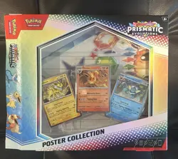 Pokemon TCG Prismatic Evolutions Poster Collection - Promo Cards and Poster Only - Image 1