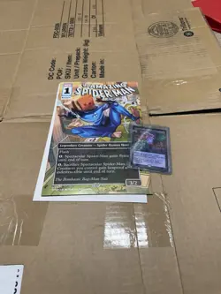 PAX West 2025 MTG Magic The Gathering Spider-Man Promo Comic & Sinister Six Card - Image 1