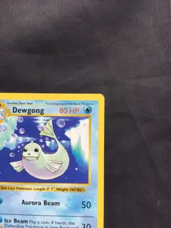 Pokemon Cards: Base Set 1st Edition Uncommon: Dewgong 25/102 - Image 3