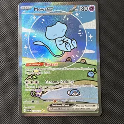 Mew ex 232/091 SV: Paldean Fates Holo Special Illustration Rare SIR Card Pokemon - Image 1