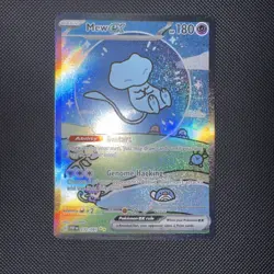 Mew ex 232/091 SV: Paldean Fates Holo Special Illustration Rare SIR Card Pokemon - Image 2