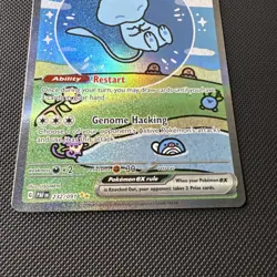 Mew ex 232/091 SV: Paldean Fates Holo Special Illustration Rare SIR Card Pokemon - Image 4