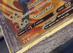 Pokemon TCG Lucario v SWSH213 Black Star Promo Card NM Condition - Image 3