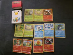 Pokemon Cards 25th Anniversary McDonald's Holo And Non Holo Trading Card Bundle - Image 1