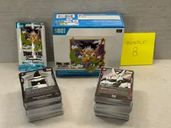 Dragon Ball Manga Booster SB01 Bulk Bundle 250 Cards in Original Box - Bulk Deal - Image 1