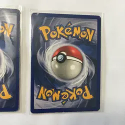 Vintage Pokemon Holo Rare Card Lot Jungle 1999 WOTC 90s Art Damage - Image 5