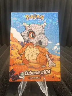 Cubone #104 - Cracked Ice Holo - Crystal Collection 2024 - Pokemon Card - Image 1
