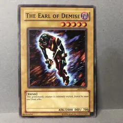 The Earl Of Demise LON-056 Yugioh Card Light Play Unlimited - Image 1