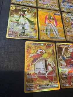Pokemon TCG Hyper Rare Gold Cards (Lot Of 11) All Are NM Condition - Image 2