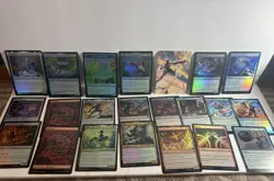 MTG Marvel's Spider-Man Collectors Foil 21 Card Lot - Image 1