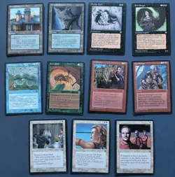 Magic the Gathering: HOMELANDS LOT (#3) 131 CARDS. 1995. VG-NM. MTG - Image 1