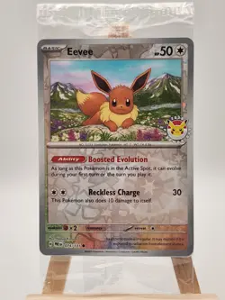 Eevee Pokemon Day Stamped Sealed Promo Card 074/131 2025 [US SELLER] - Image 1