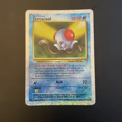 Tentacool 96/110 Legendary Collection 2002 Reverse Holo WOTC Pokemon Card TCG - Image 1