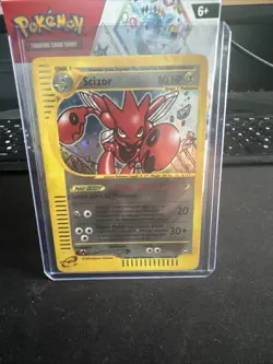 Pokemon TCG Scizor Aquapolis E-Series Holo Rare Card H21/H32 - Image 1