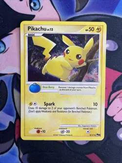 Pikachu - 9/17 - Holo Pop Series 6 Promo Rare - Pokemon Card - LP - Image 2