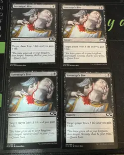Sovereign's Bite X4 M19 2019 Core Set Magic the Gathering MTG - Image 1
