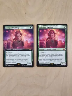 Delighted Halfling - Universes Beyond: The Lord of the Rings Tales of Middle MTG - Image 1