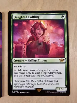 Delighted Halfling - Universes Beyond: The Lord of the Rings Tales of Middle MTG - Image 3