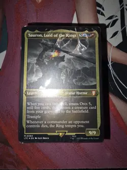 Mtg The Hosts of Mordor - Naked Commander Pre Con Lord Of The Rings - Image 1