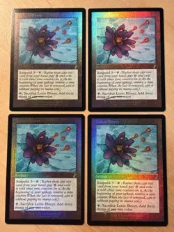 MTG Magic the Gathering 1x Lotus Bloom Foil Promos Launch Party LP - Image 1