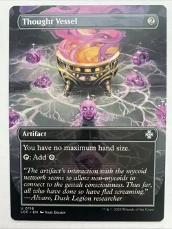 MTG Thought Vessel (Borderless) Commander Lost Caverns of Ixalan Regular 118 NM - Image 1