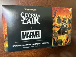 Secret Lair x Marvel's Spider-Man: Venom Unleashed (Colors) Foil Edition Sealed - Image 1