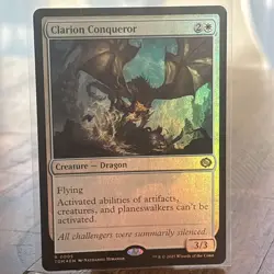 Clarion Conqueror Tarkir: Dragonstorm FOIL NM TDM 0005 MTG - Image 1
