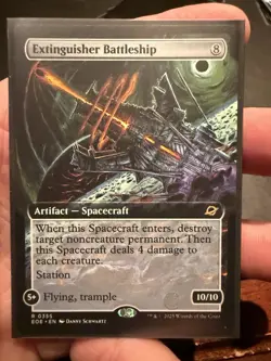 Extinguisher Battleship (Extended Art) Edge of Eternities Non-Foil 355 - Image 1