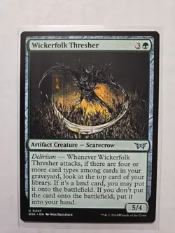 Wickerfolk Thresher - Duskmourn - LP - MTG Magic - Uncommon - Creature - Image 1