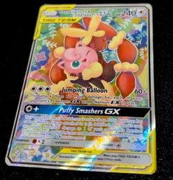 Pokemon TCG Tag Team Mega Lopunny & Jigglypuff GX Alternate Full Art 226/236 - Image 2