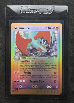 Salamence 10, Pluses 8, Natu 69, Corphish 54 Reverse Holos NM Pokemon Dragon - Image 1
