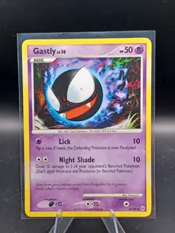 Pokemon Gastly Lv 16 Arceus 36/99 Regular Uncommon Near Mint NM - Image 1