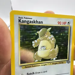 Pokemon TCG Kangaskhan Jungle 5/64 Holo Unlimited Holo Rare LP - Image 3