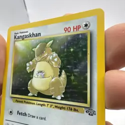 Pokemon TCG Kangaskhan Jungle 5/64 Holo Unlimited Holo Rare LP - Image 4
