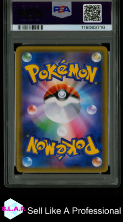 FA/GLACEON GX ULTRA MOON POKEMON JAPANESE SUN & MOON ULTRA MOON 2017 067 PSA 9 - Image 2