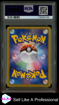 FA/TORNADUS EX THUNDER KNUCKLE-1ST ED. POKEMON JAP BLCK & WHITE 2012 054 PSA 8 - Image 2