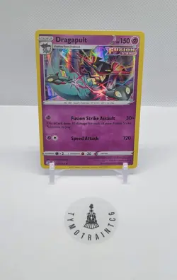 Pokemon - Dragapult - Sword & Shield Fusion Strike 130/264 Holo Rare - Image 1