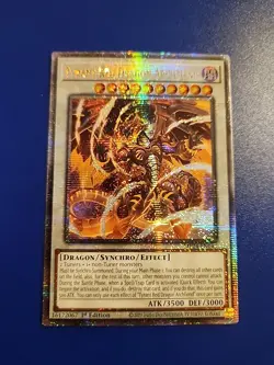 TYRANT RED DRAGON ARCHFIEND MP24-EN043 QUARTER CENTURY SECRET RARE (QCR) 1ST ED - Image 1