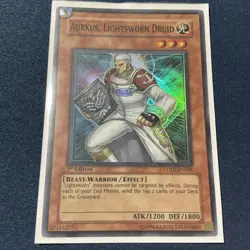 LODT-EN081 Aurkus, Lightsworn Druid Super Rare 1st Edition Yugioh - Image 1