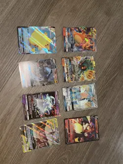 Pokemon TCG Holo Bundle - Lot of 8 Trading Cards Rare Ultra Charzard & More - Image 2