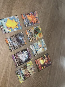 Pokemon TCG Holo Bundle - Lot of 8 Trading Cards Rare Ultra Charzard & More - Image 3