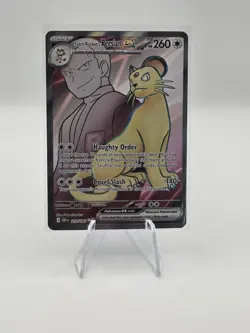 Pokemon TCG Team Rockets Persian EX Card 219 English Near Mint Condition - Image 1