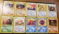 100+ Pokemon Card Lot Base Set 1 2 Jungle Fossil Team Rocket Gym Challenge Neo - Image 3