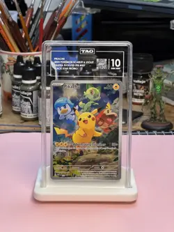 TAG 10 Pikachu 027 Sv: Scarlet & Violet Promo Cards Holo - Image 1