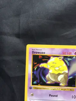 Pokemon Cards: Base Set 1st Edition Common: Drowzee 49/102 - Image 2